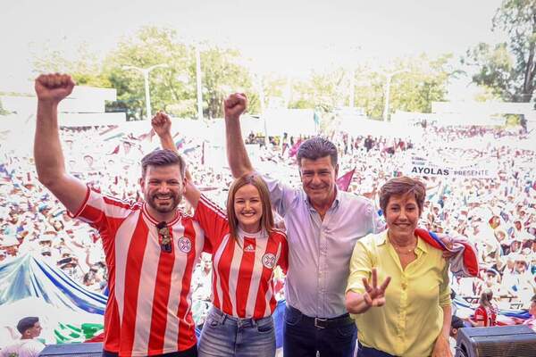 Multitudinario encuentro de la Concertación en Coronel Oviedo - Noticiero Paraguay
