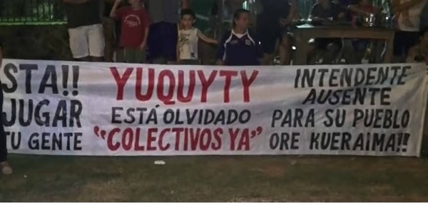 Pobladores de Areguá denuncian falta de buses y exigen adjudicación a otra empresa - ADN Digital