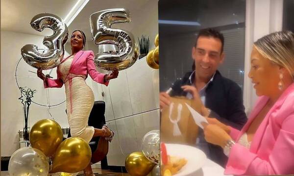 ¡Por más novios así! La sorpresa de cumple que recibió Laura Brizuela