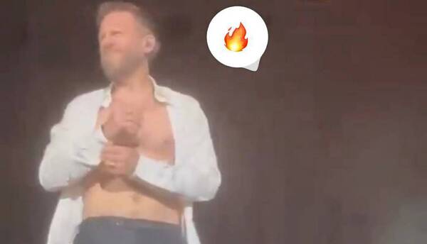 Noel de Sin Bandera hizo un "striptease" ante su público de Paraguay