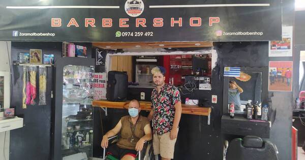 La Nación / Joven dominicano emprendió en rubro de la barbería como legado del abuelo