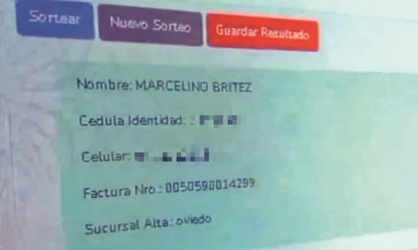 Coronel Oviedo: Cliente ganó auto 0 km y súper no le quiere entregar - OviedoPress