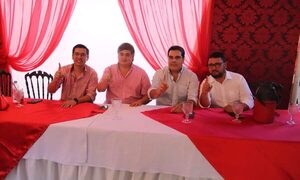 Landy y Tiki fortalecen la unidad entre colorados y se reúnen con mingueros