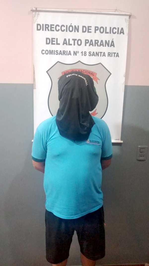 Cuarentón abarajó vaipaite a su concu veinteañera ha opyta preso - La Clave