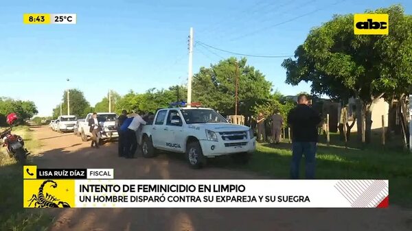 Intento de feminicidio en Limpio - ABC Noticias - ABC Color
