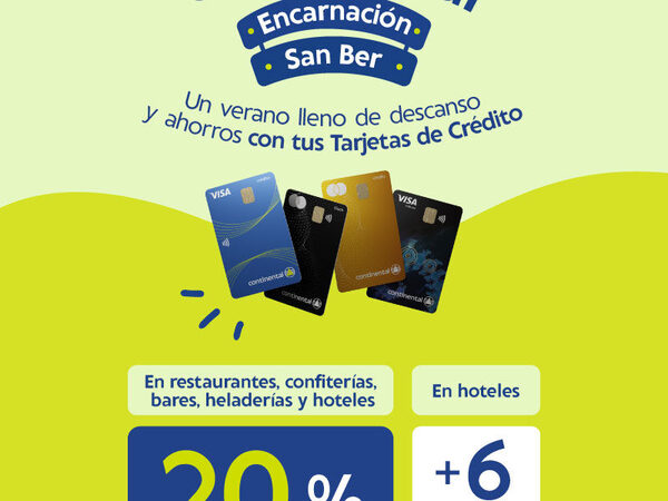 ¡Grandes Beneficios en el mes de febrero con las tarjetas de crédito Continental!