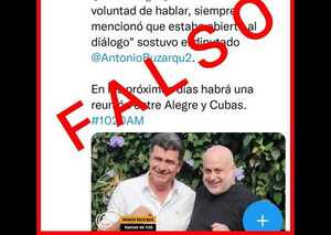 Payo Cubas desmiente renuncia a su candidatura para apoyar a la concertación - ADN Digital