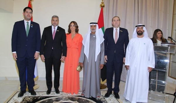 Presidente Abdo inaugura la embajada de Paraguay en Abu Dabi