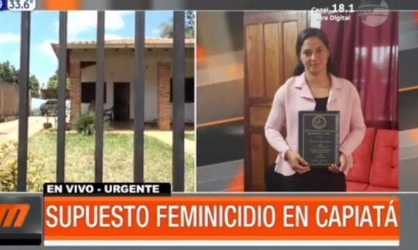 Nuevo feminicidio y posterior suicido en Capiatá | Telefuturo