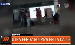 Otra feroz golpiza en plena calle de Carapeguá | Telefuturo