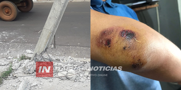 CONDUCTOR ARROLLÓ A UN JOVEN EN ENCARNACIÓN Y LUEGO SE DIO A LA FUGA - Itapúa Noticias