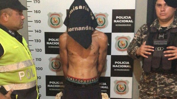 Cae sospechoso de robar celulares y cosméticos de una farmacia en Hernandarias