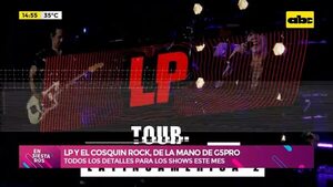 LP y el Cosquín Rock, de la mano de G5PRO - Ensiestados - ABC Color