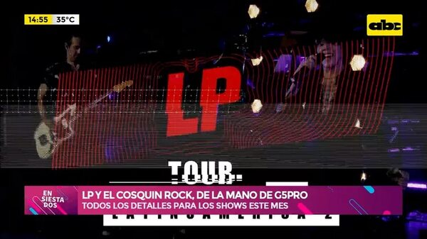 LP y el Cosquín Rock, de la mano de G5PRO - Ensiestados - ABC Color