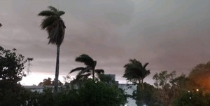 Anuncian tormentas y vientos de hasta 120 km/h