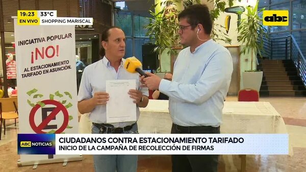 Ciudadanos contra Estacionamiento Tarifado - ABC Noticias - ABC Color