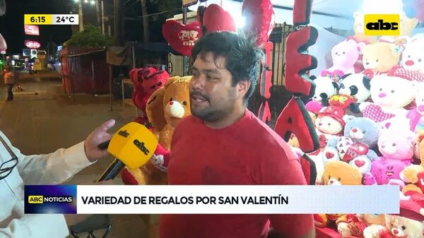 Variedad de regalos por San Valentín - ABC Noticias - ABC Color