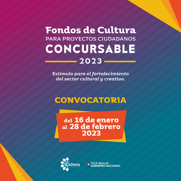 Postulaciones a Fondos de Cultura siguen abiertas hasta el 28 de febrero - .::Agencia IP::.