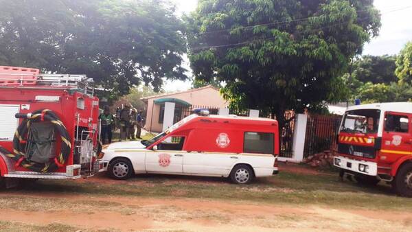 Dos hermanas mueren en un incendio domiciliario en San Lorenzo •