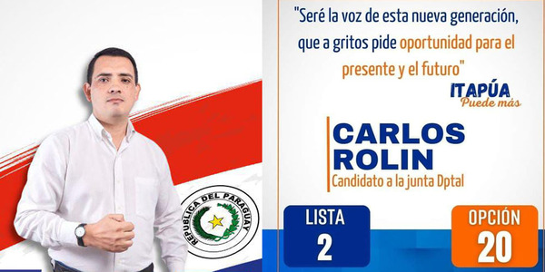 CARLOS ROLÍN "SUEÑO CON UN PARAGUAY MEJOR" - Itapúa Noticias