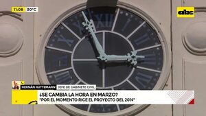 ¿Se cambia la hora en marzo? - ABC Noticias - ABC Color