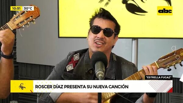 “Estrella fugaz”: Roscer Díaz presenta su nueva canción al amor - ABC Noticias - ABC Color