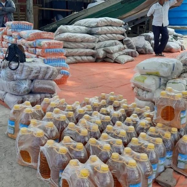 SEN continúa asistiendo a familias de Puerto Pinasco con la provisión de kits alimenticios
