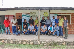 Culminan exitosamente capacitaciones a apicultores de Carmelo Peralta y Fuerte Olimpo