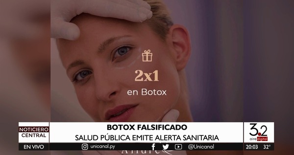 Dinavisa advierte sobre comercialización ilegal de botox - Unicanal