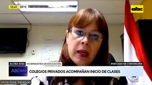 Colegios privados acompañan inicio de clases  - ABC Noticias - ABC Color