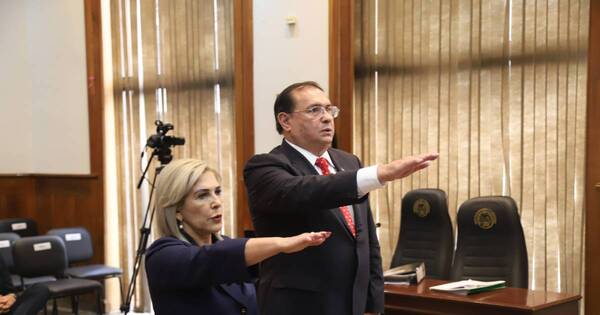 La Nación / Senadores Alvarenga y Retamozo juraron ante el JEM