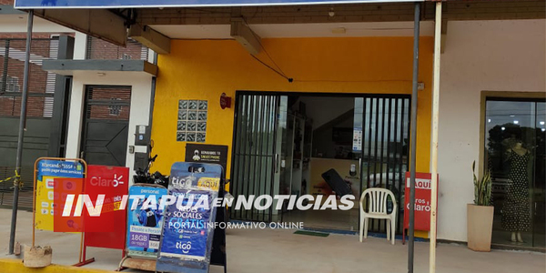 MALVIVIENTES “PELARON” UN LOCAL COMERCIAL EN EL DISTRITO DE FRAM - Itapúa Noticias