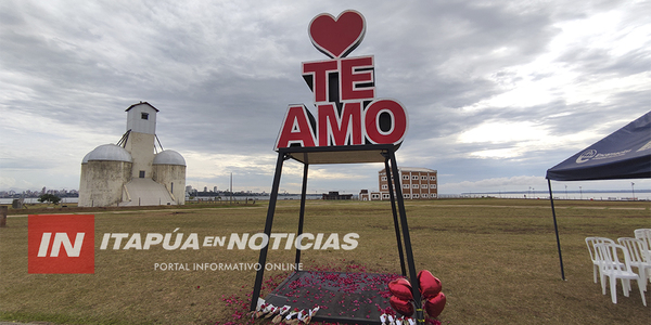 INAUGURARON "RINCÓN DEL AMOR" EN LA COSTANERA DE ENCARNACIÓN - Itapúa Noticias