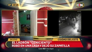 El ladrón "Ceniciento" de CDE - C9N