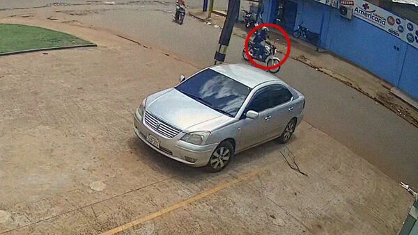 Cámara capta a sicario que mató a periodista