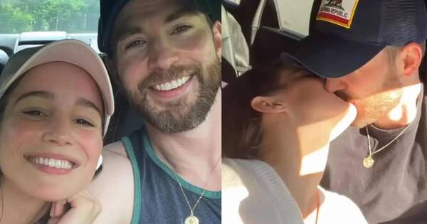 La Nación / Chris Evans compartió recuerdos con su novia por San Valentín