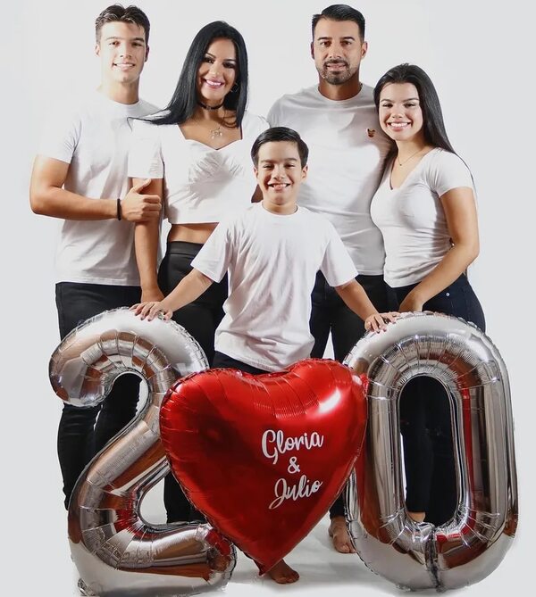 ¡Gloria Vera y Julio Cáceres cumplen 20 años de casados! - Gente - ABC Color