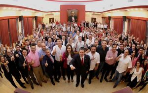 Cartes y autoridades coloradas se reunieron con apoderados del partido - ADN Digital