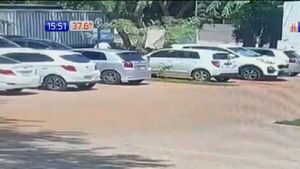 Tortoleros hacen de las suyas en estacionamiento de IPS Central