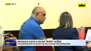 Prosigue juicio a Oscar ‘’Ñoño’' Núñez - ABC Noticias - ABC Color