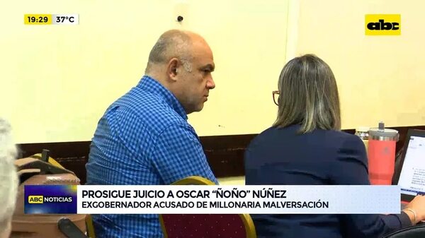 Prosigue juicio a Oscar ‘’Ñoño’' Núñez - ABC Noticias - ABC Color