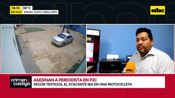 Asesinan a periodista en Pedro Juan Caballero - Crimen y castigo - ABC Color