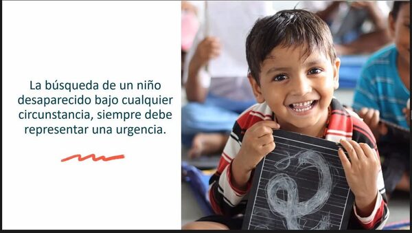 Funcionarios públicos encargados de investigar casos de niñas, niños y adolescentes desaparecidos, se capacitaron