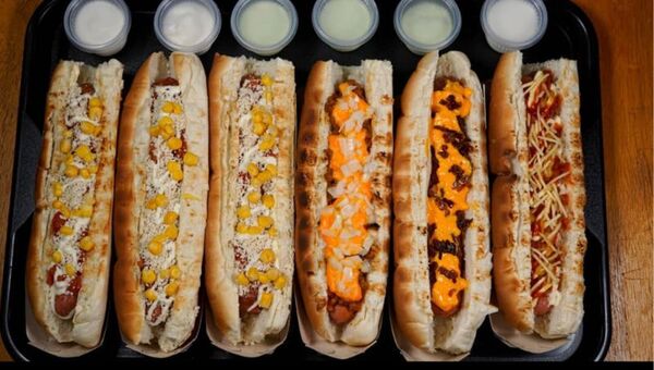 25 cm de puro sabor: Danoli Fast Food tiene los mejores hot dogs grill de CDE