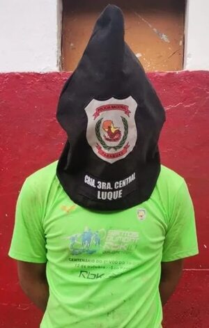 Joven de 18 años fue detenido por amenaza con pistola de aire comprimido en el tráfico luqueño - Policiales - ABC Color