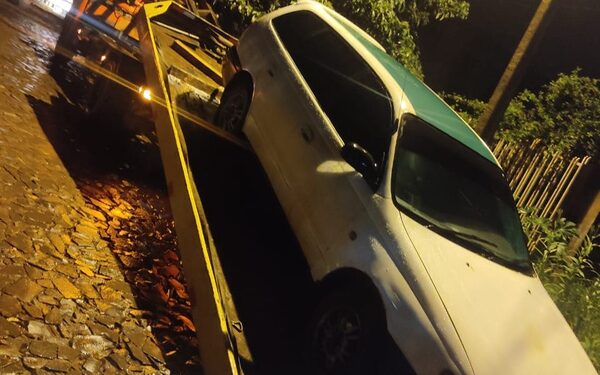 Encuentran vehículo de taxista que mató a reciclador