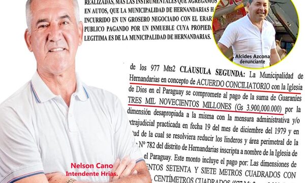 Audios revelan que Nelson Cano pagó millonarias coimas a nueve concejales para aprobar su robo a hernandarienses – Diario TNPRESS