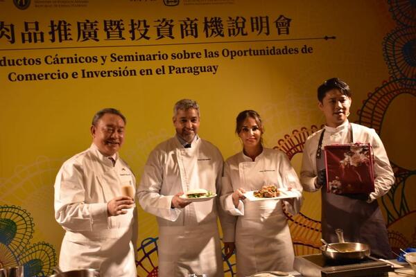 Tras exitosa primera degustación de carne porcina, Paraguay espera aumentar balanza comercial con Taiwán - .::Agencia IP::.