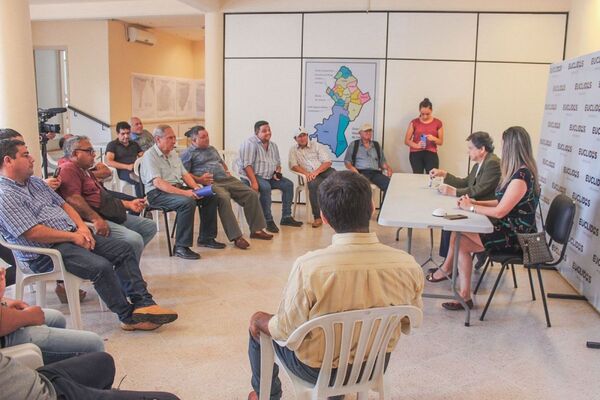 Euclides se reunió con referentes "sin techo"