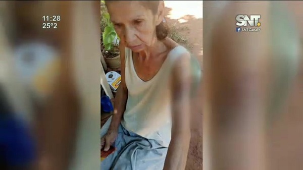 Ña Vicenta sufrió un verdadero infierno - SNT